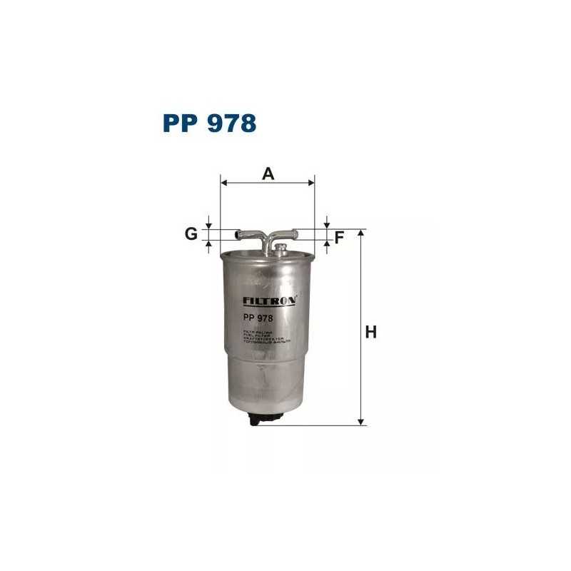 PP 978 FILTRON kuro filtras