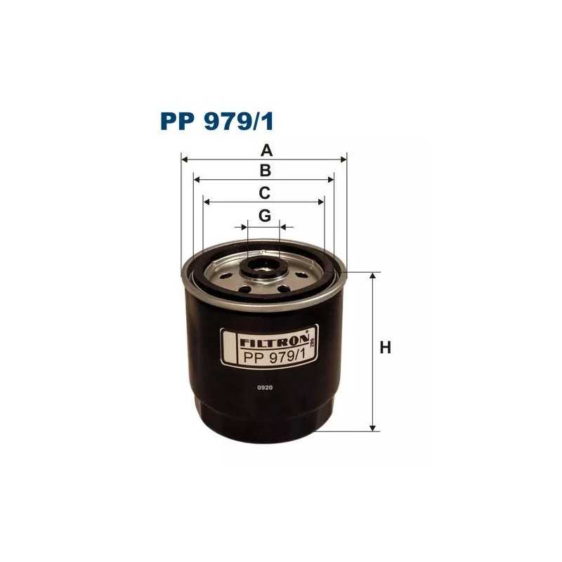 PP 979/1 FILTRON kuro filtras