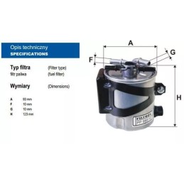 PP 980/10 FILTRON kuro filtras