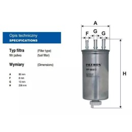 PP 988/3 Filtron kuro filtras