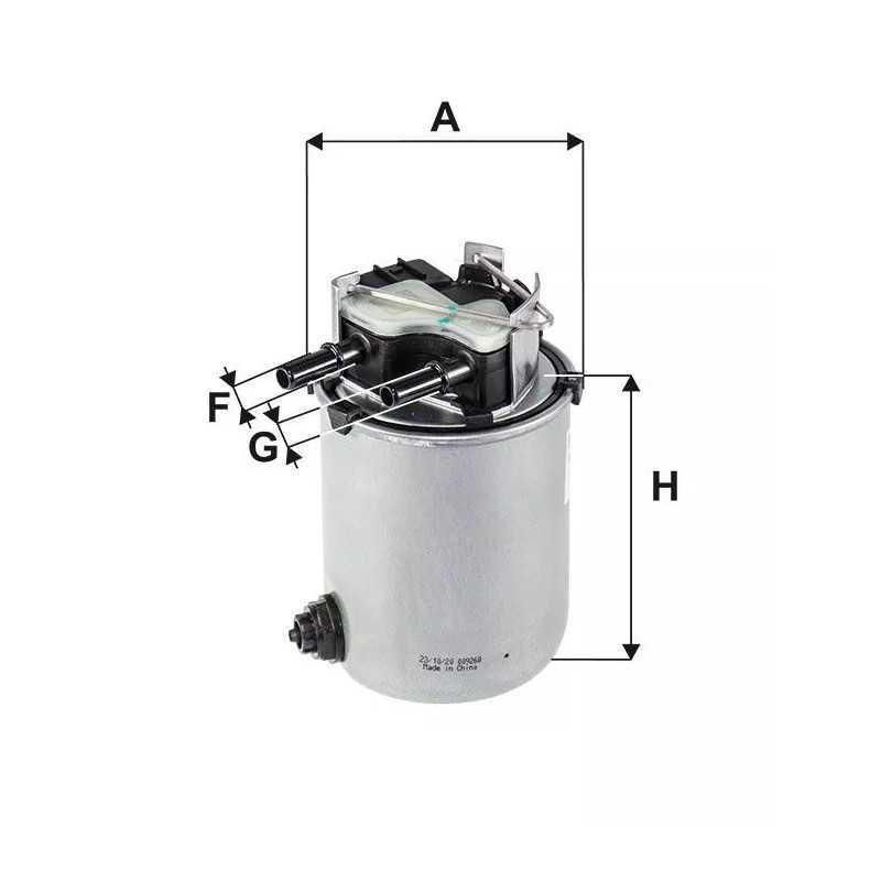 PP988/8 Filtron kuro filtras