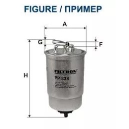 PP 989/2 FILTRON kuro filtras