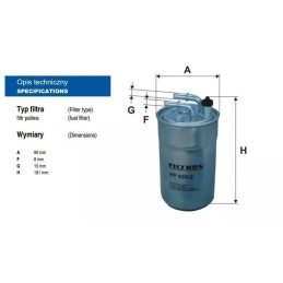 PP 990/2 Filtron kuro filtras