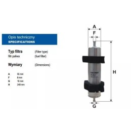 PP 991/1 FILTRON kuro filtras