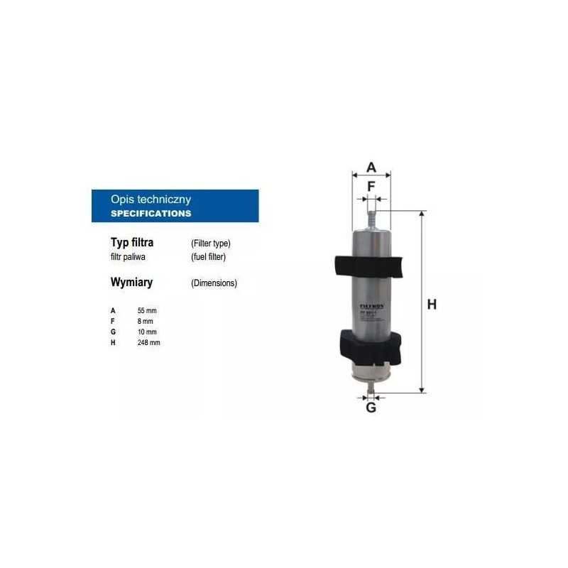 PP 991/1 FILTRON kuro filtras