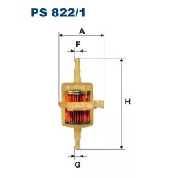 PS 822/1 FILTRON kuro filtras