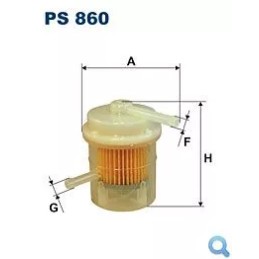 PS 860 FILTRON kuro filtras