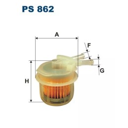 PS 862 FILTRON kuro filtras