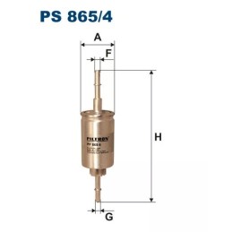 PS 865/4 FILTRON kuro filtras