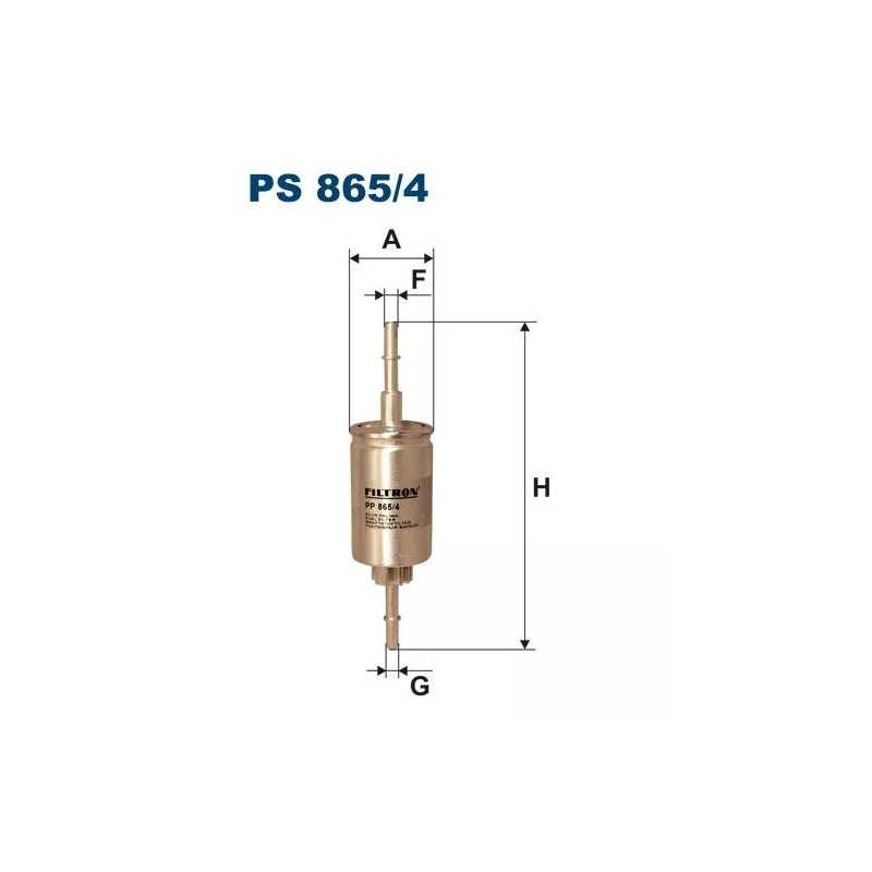 PS 865/4 FILTRON kuro filtras