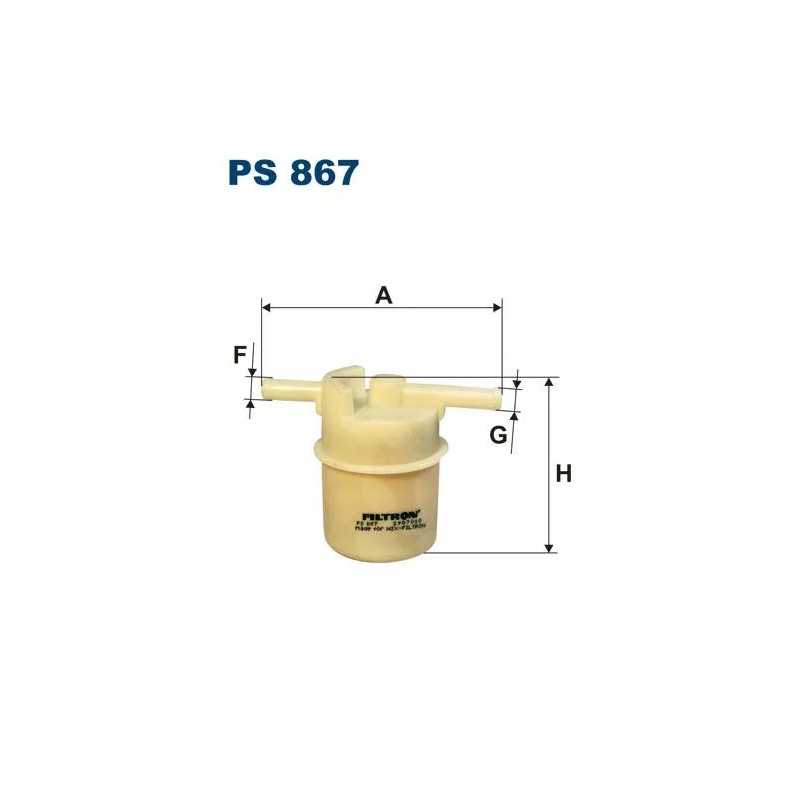 PS 867 FILTRON DEGALŲ FILTRAS