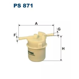 PS 871 FILTRON KURO FILTRAS SUBARU SWIFT 1.0