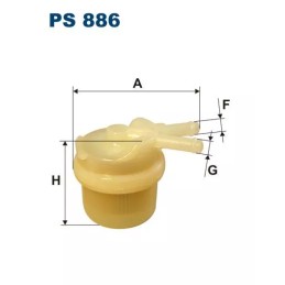 PS 886 FILTRON DEGALŲ FILTRAS