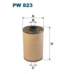 PW 823 FILTRON DEGALŲ FILTRAS