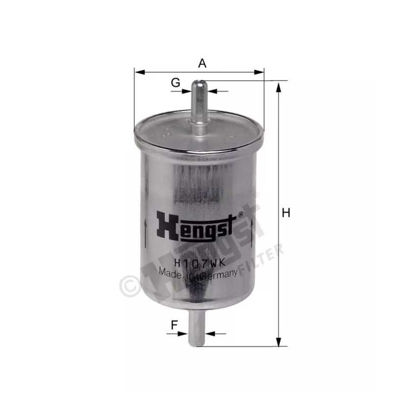 H107WK Hengst kuro filtras