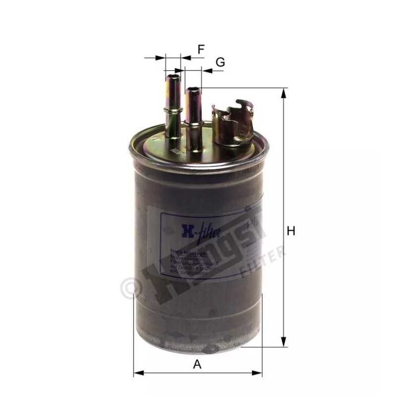 H124WK Hengst kuro filtras