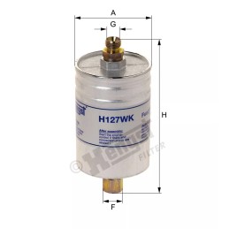 H127WK Hengst kuro filtras