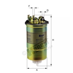 H129WK Hengst kuro filtras