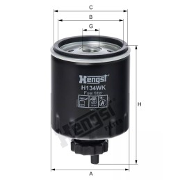 H134WK Hengst kuro filtras