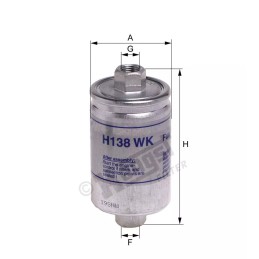 H138WK Hengst kuro filtras