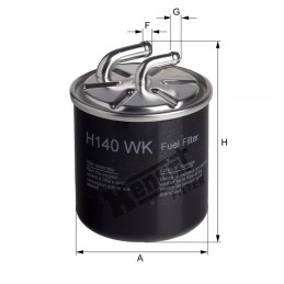 H140WK Hengst kuro filtras