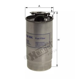 H150WK Hengst kuro filtras