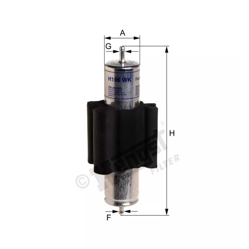 H156WK Hengst kuro filtras