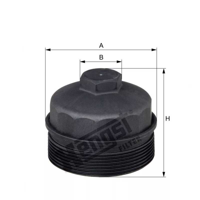 H160H Hengst kuro filtro dangtelis