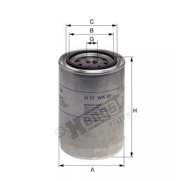 H17WK02 Hengst kuro filtras