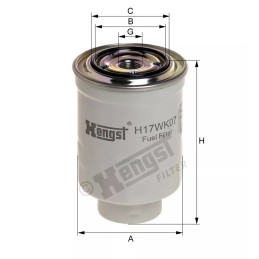 H17WK07 Hengst kuro filtras