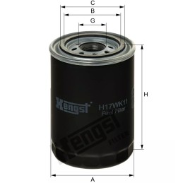 H17WK11 Hengst kuro filtras