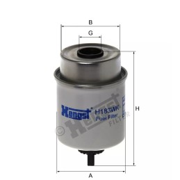 H183WK Hengst kuro filtras