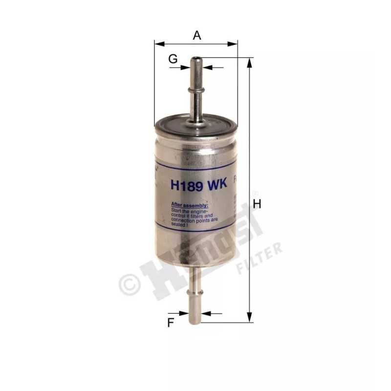 H189WK Hengst kuro filtras