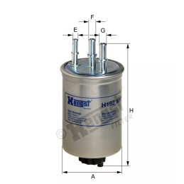 H192WK Hengst kuro filtras