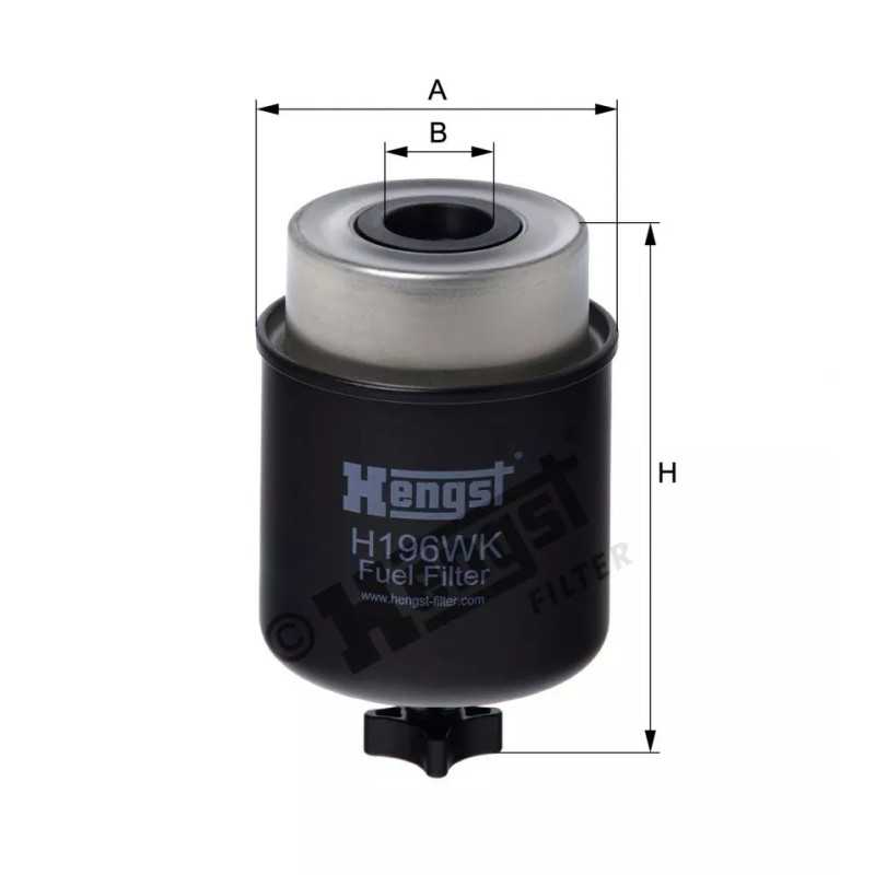 H196WK Hengst kuro filtras