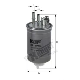 H214WK Hengst kuro filtras