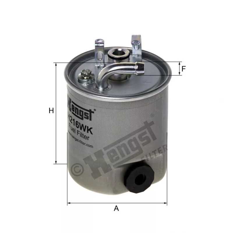 H216WK Hengst kuro filtras