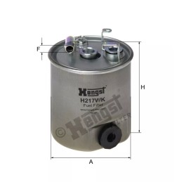 H217WK Hengst kuro filtras