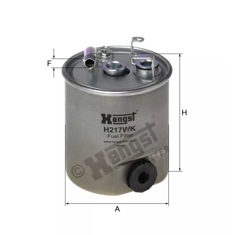 H217WK Hengst kuro filtras
