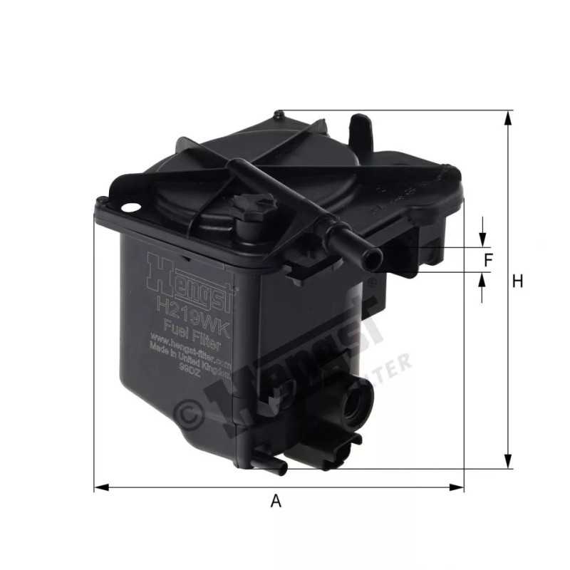 H219WK Hengst kuro filtras