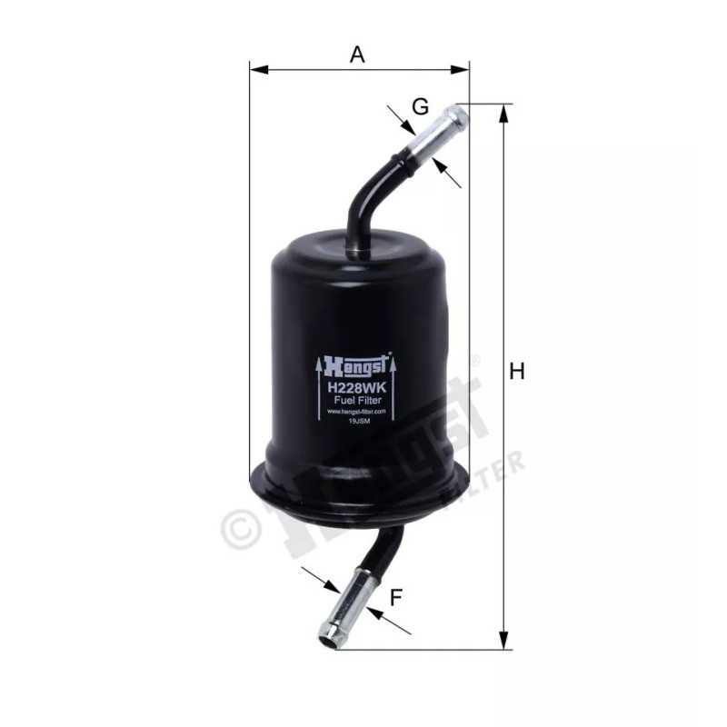 H228WK Hengst kuro filtras