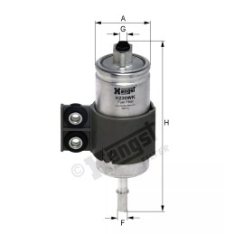 H230WK Hengst kuro filtras