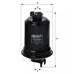 H234WK Hengst kuro filtras