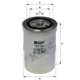 H237WK Hengst kuro filtras