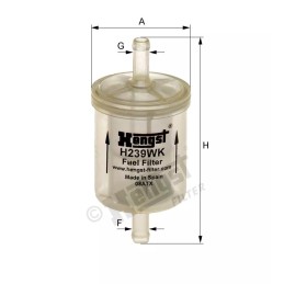 H239WK Hengst kuro filtras