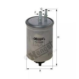 H245WK Hengst kuro filtras