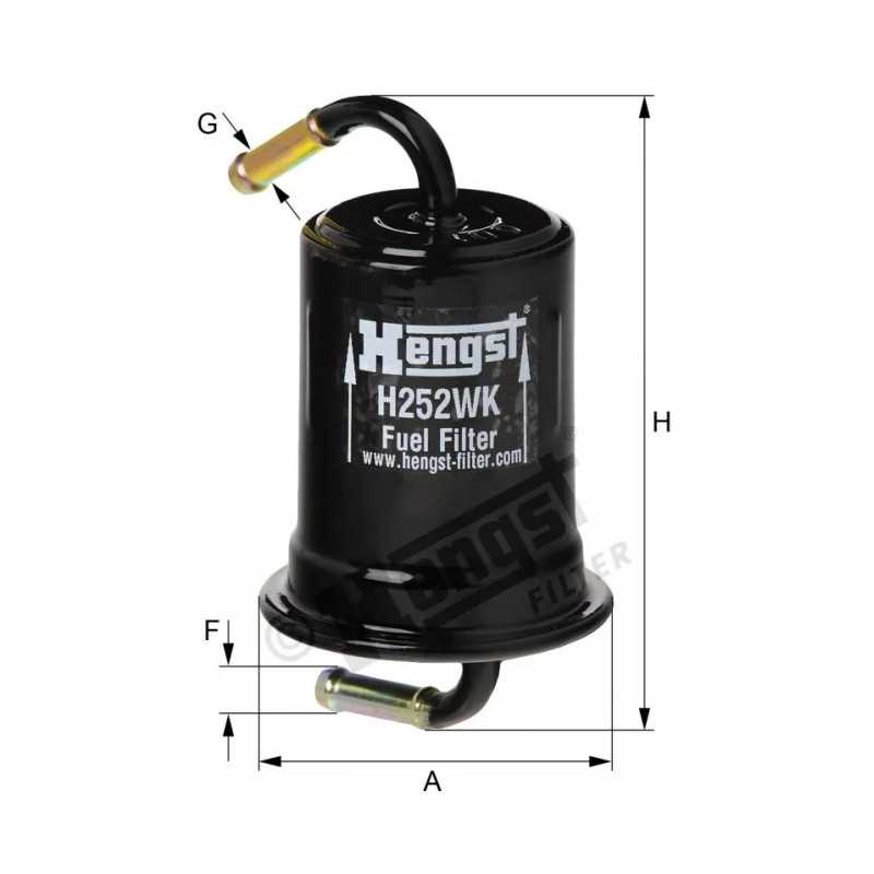 H252WK Hengst kuro filtras