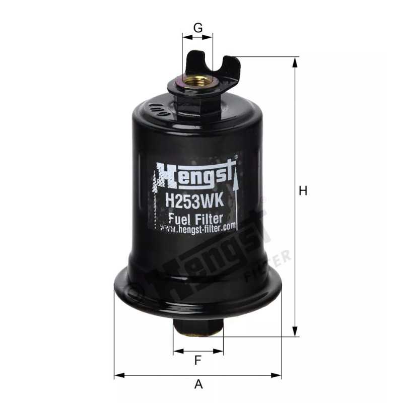 H253WK Hengst kuro filtras