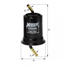 H254WK Hengst kuro filtras