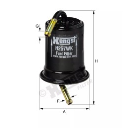 H257WK Hengst kuro filtras